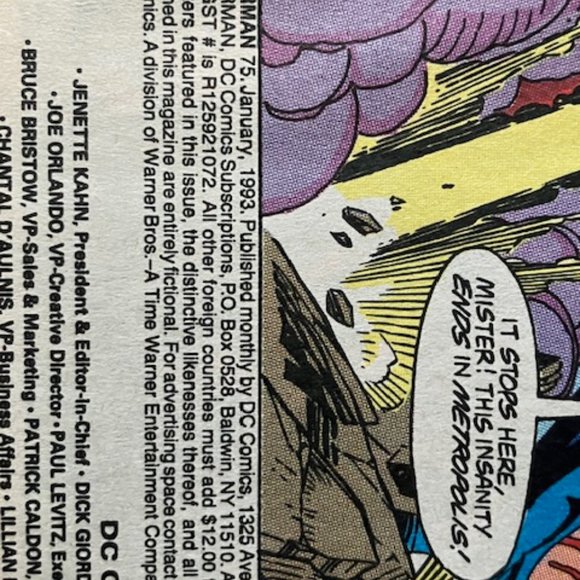 3 Vintage Superman Comics & 1 Grafic Novel - Picture 7 of 16